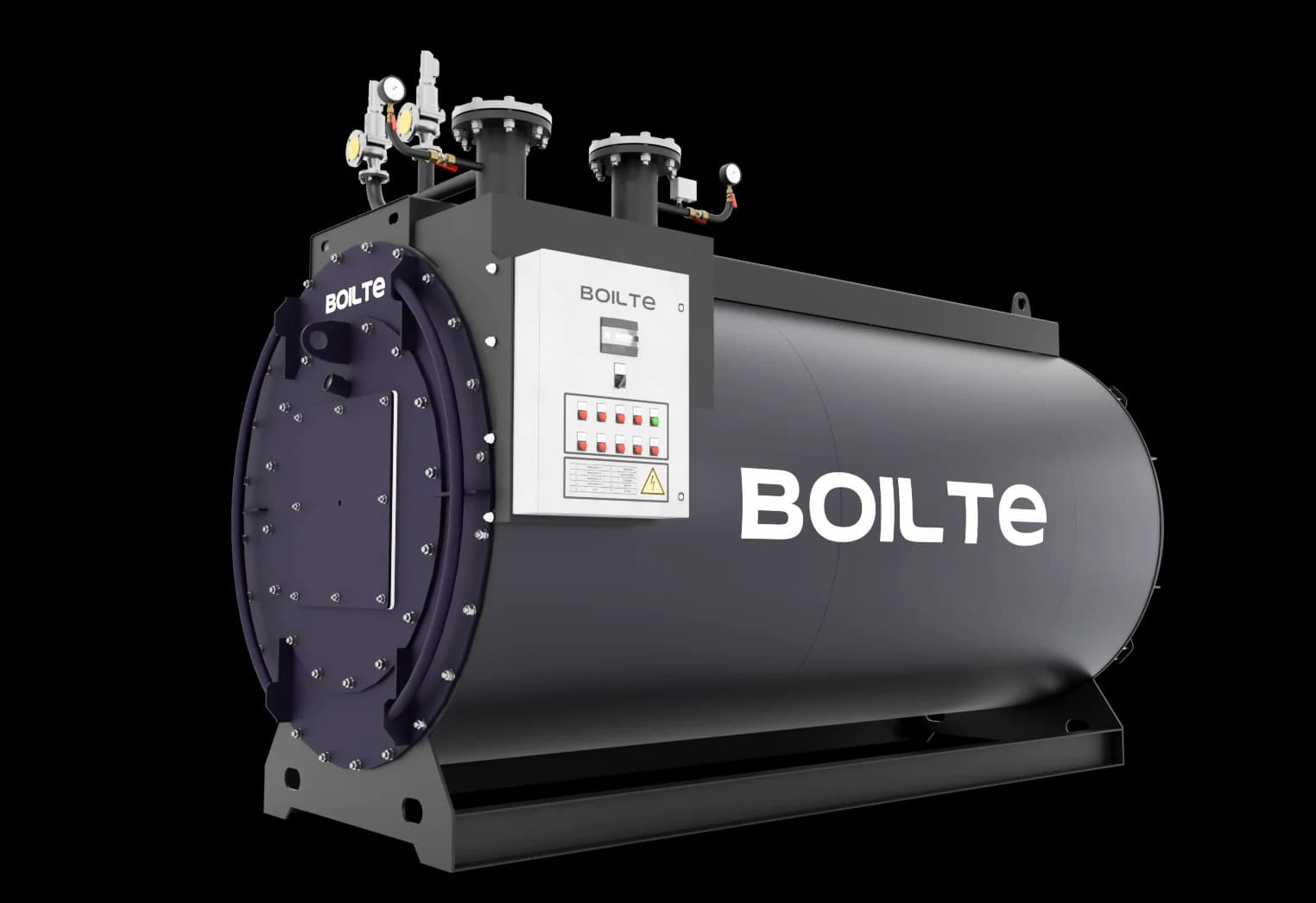 Superheated water boilers